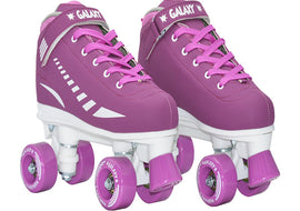 Epic Galaxy Elite Purple Quad Roller Skates