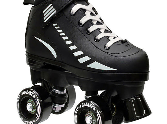 Epic Galaxy Elite Black Quad Roller Skates