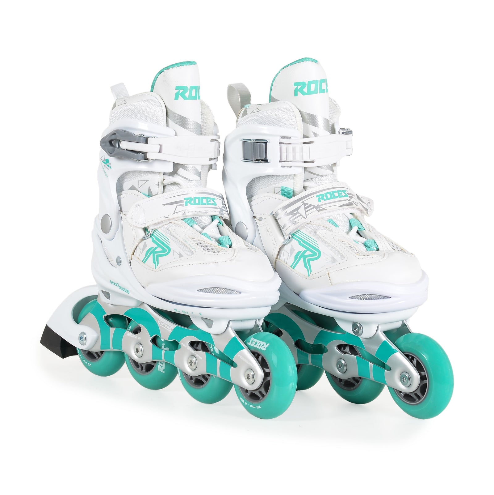 Roces Moody Girl Inlines White & Aqua