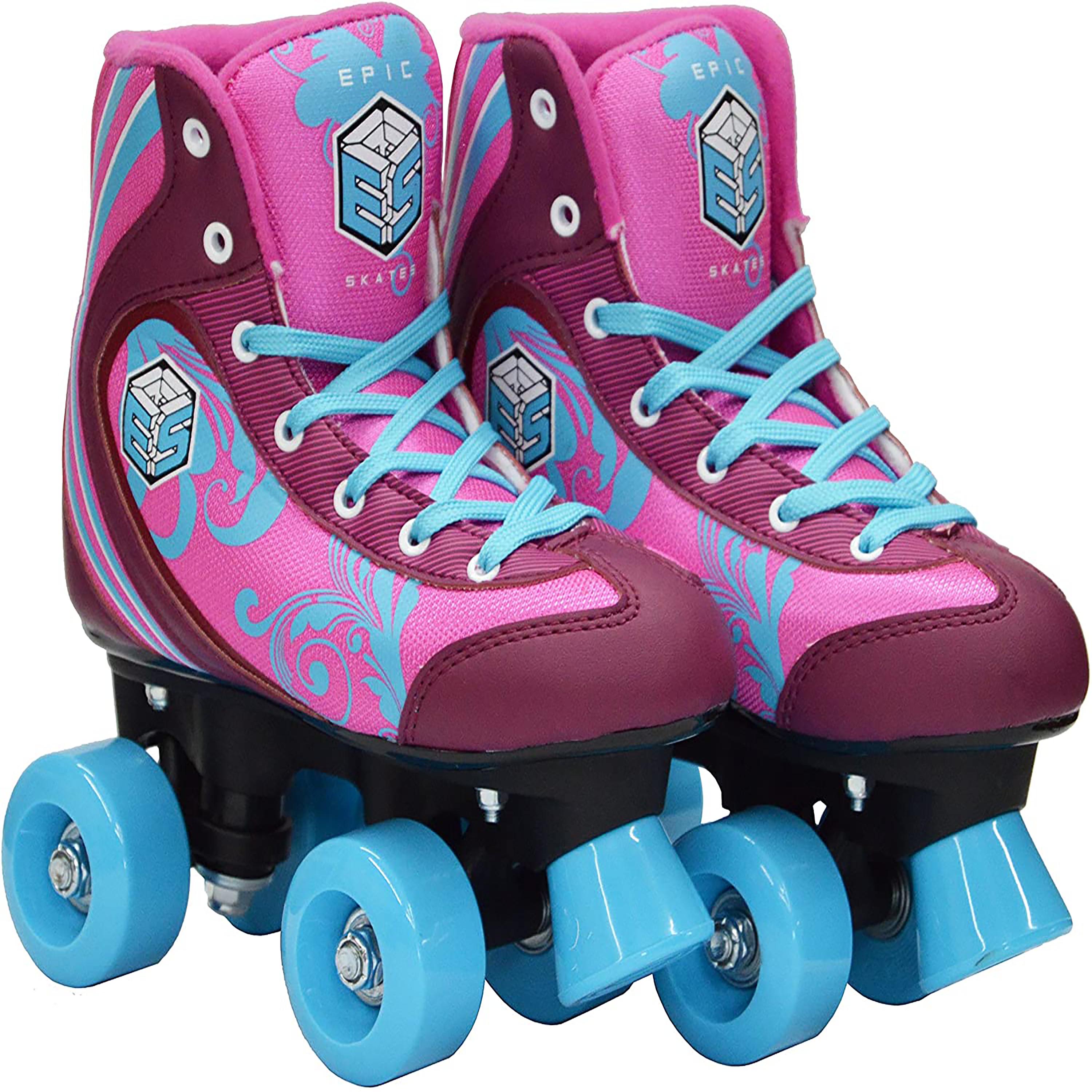 Epic Cotton Candy Roller Skates