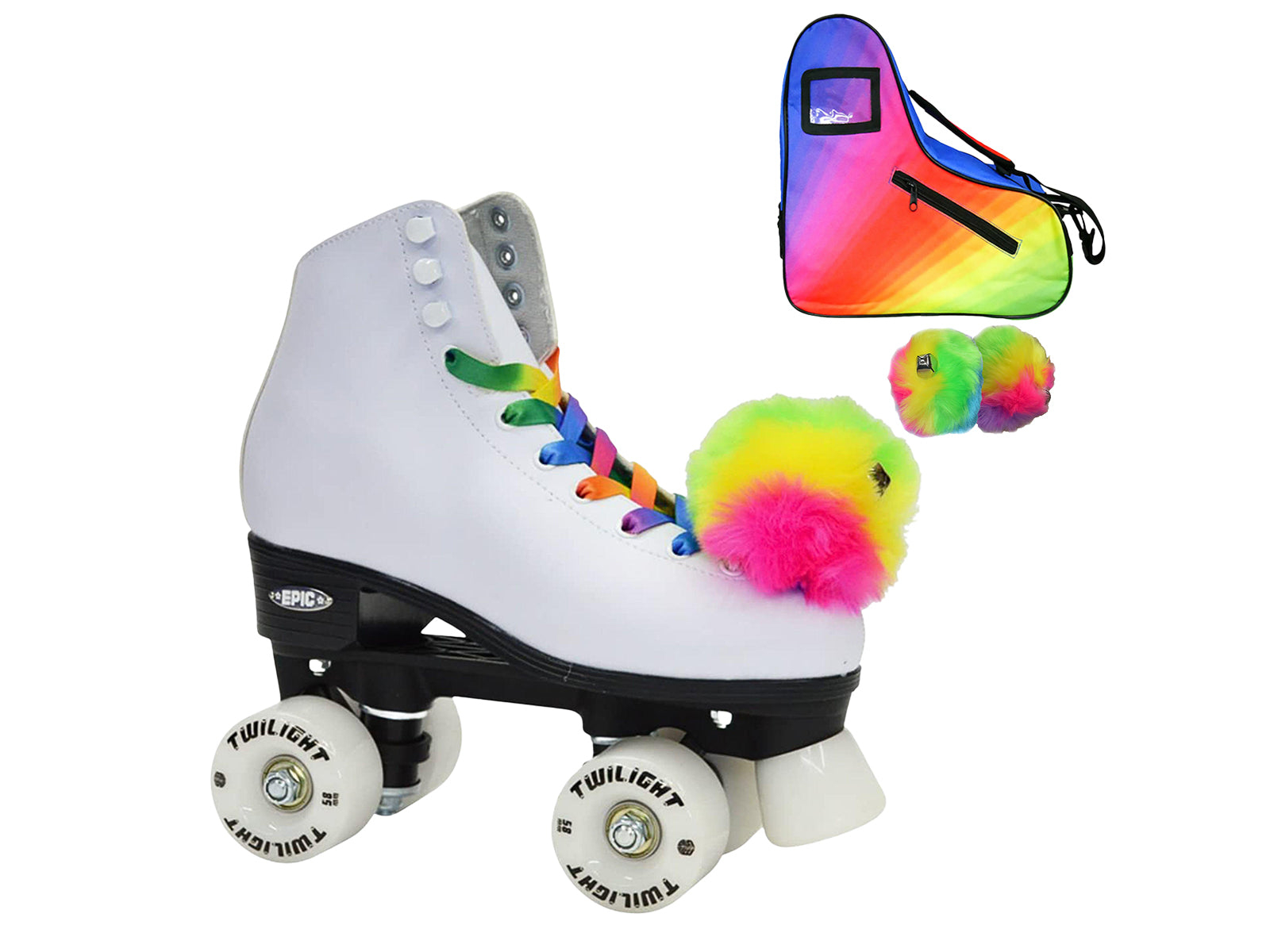 Epic Allure Light-Up Roller Skates Package