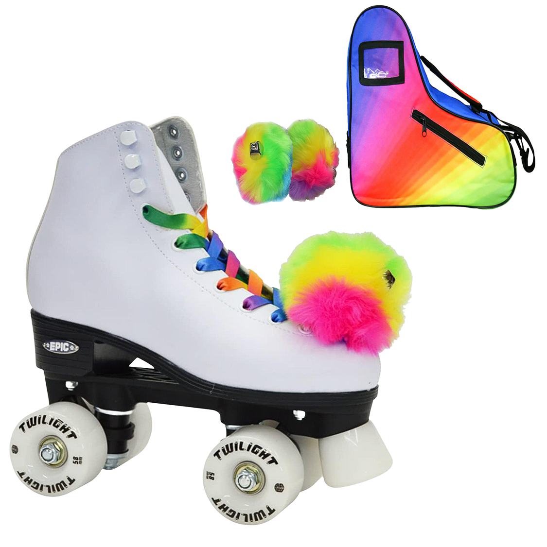 Epic Allure Light-Up Roller Skates Package