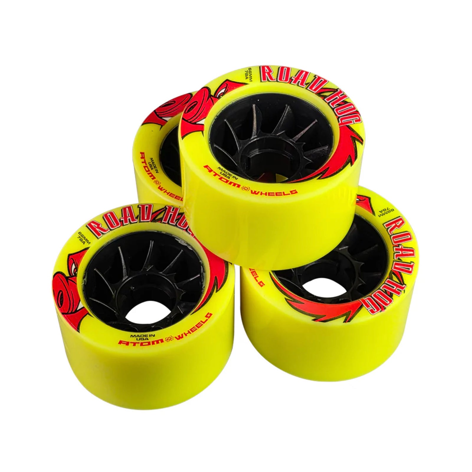 Atom Road Hog Outdoor Quad Wheels 4 Pack