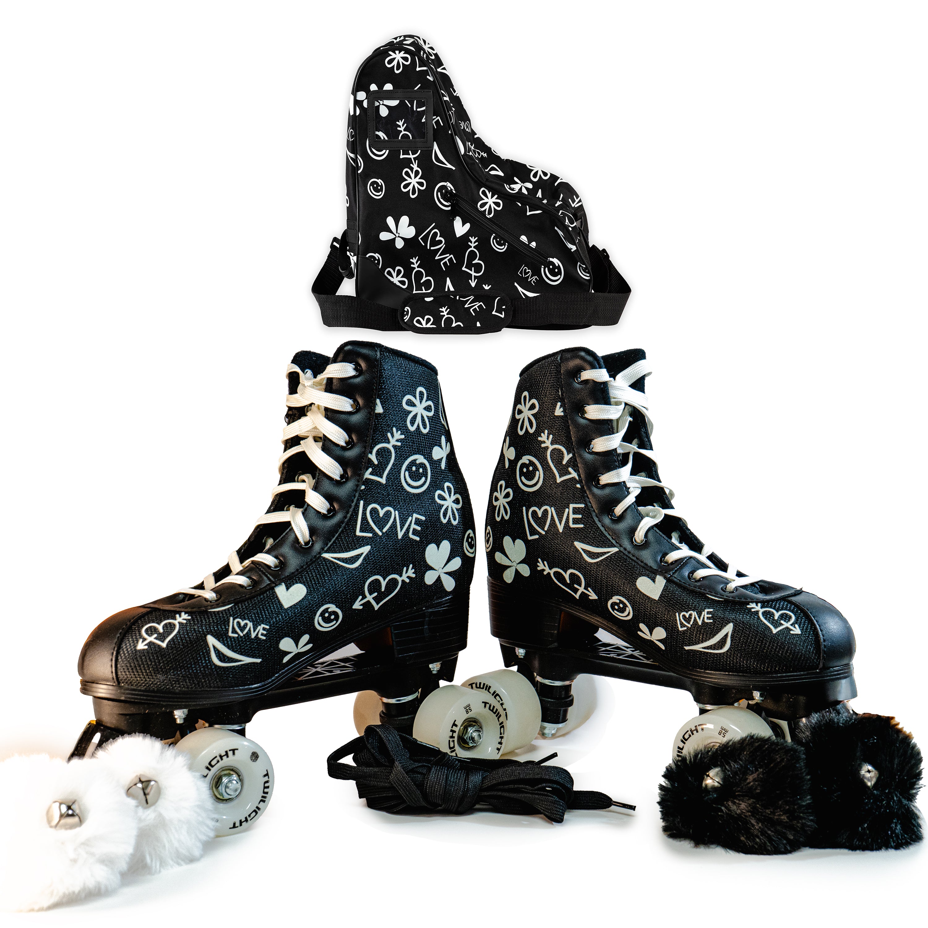 Black Luv and Matching Bag Package