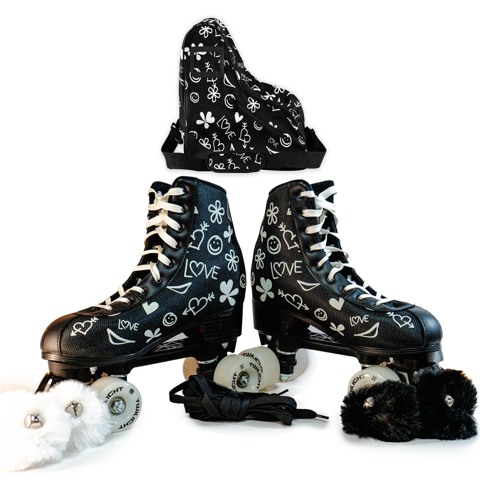 Black Luv and Matching Bag Package