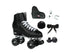 Epic Classic Black Quad Roller Skates Package