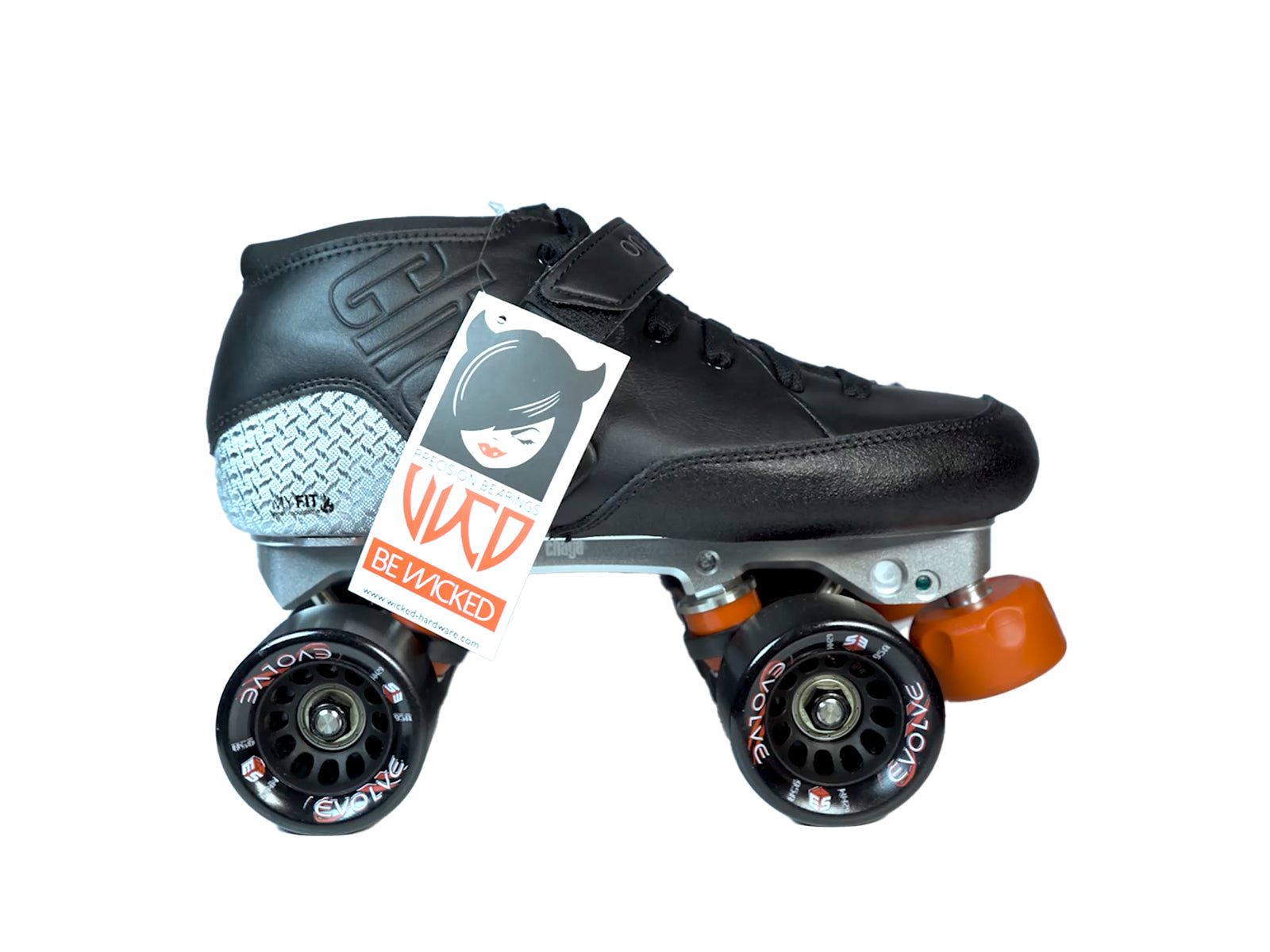 Chaya Onyx Skate with Evolve wheels