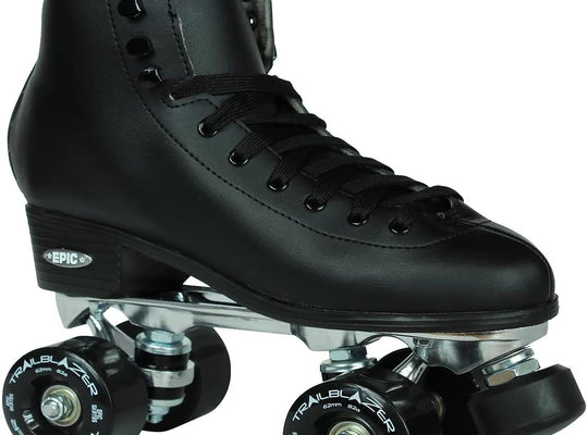 Epic Classic Black Quad Roller Skates