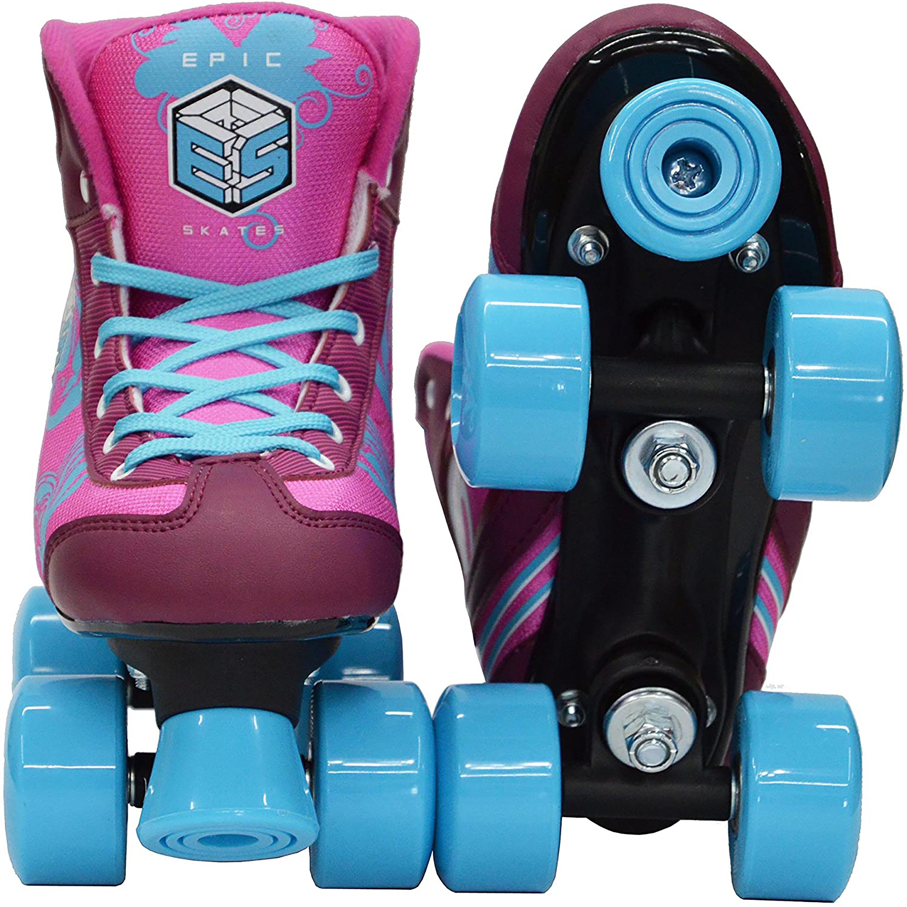 Epic Cotton Candy Roller Skates