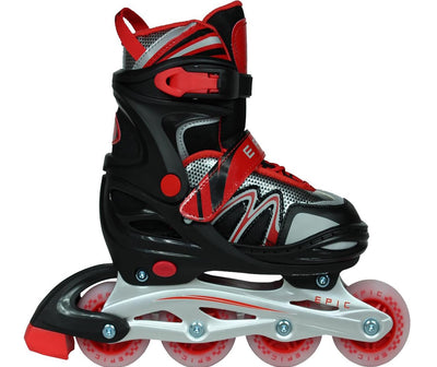 Epic Drift Adjustable LED Inline Skates