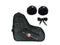 Epic Black Roller Skate Accessory 3 Pc. Bundle w/Bag, Laces, Pompoms