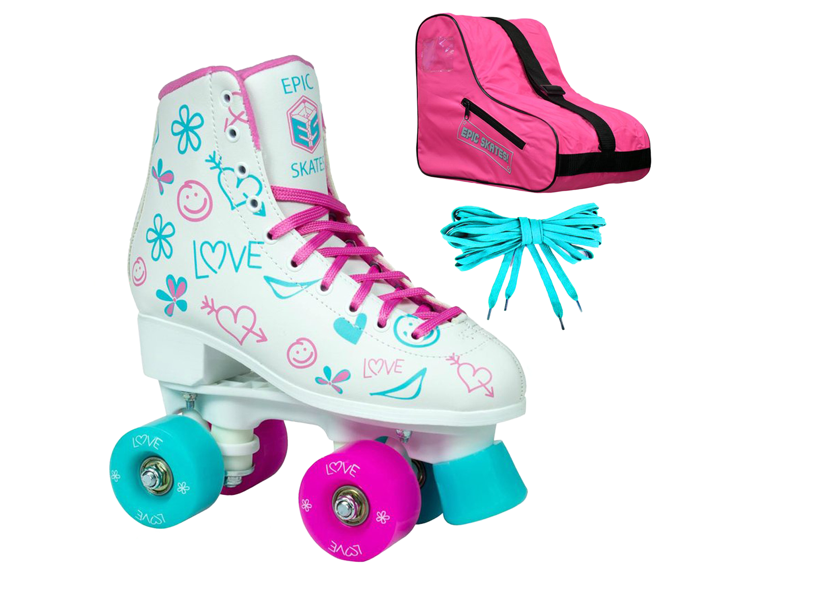 Epic Frost Roller Skates Package