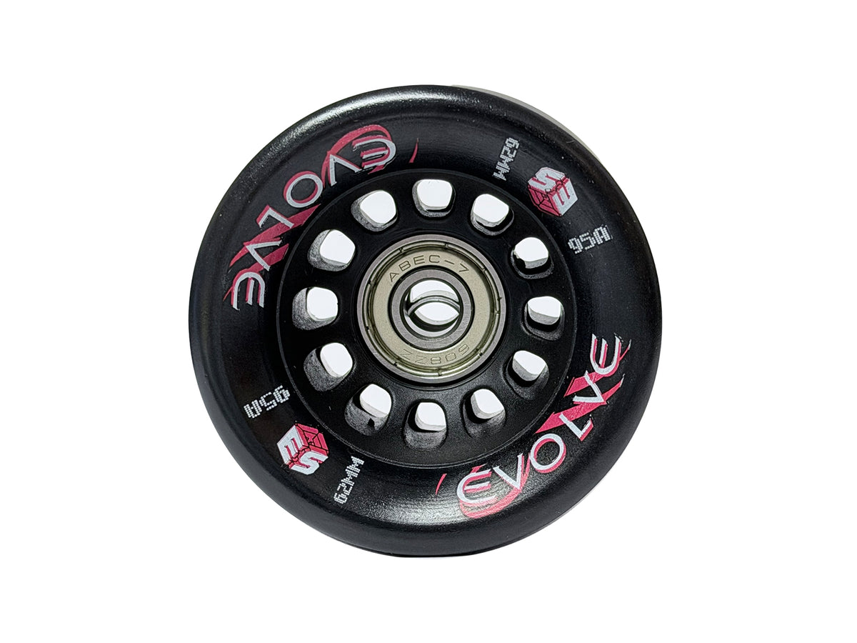 Epic Evolve Black Quad Speed Skate Wheels