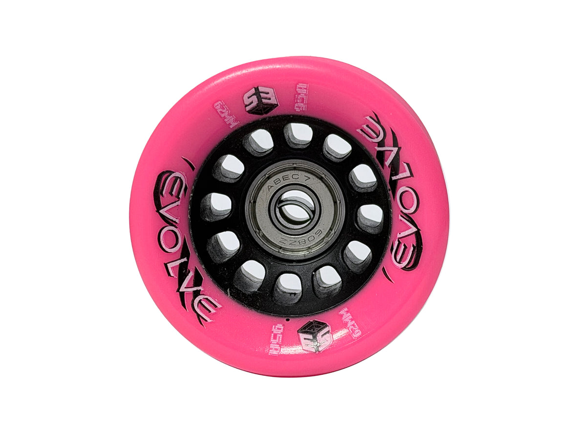 Epic Evolve Pink Quad Speed Skate Wheels