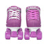 Epic Galaxy Elite Purple Quad Roller Skates