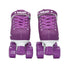 Epic Galaxy Elite Purple Quad Roller Skates Package