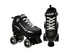 Epic Galaxy Elite Black Quad Roller Skates