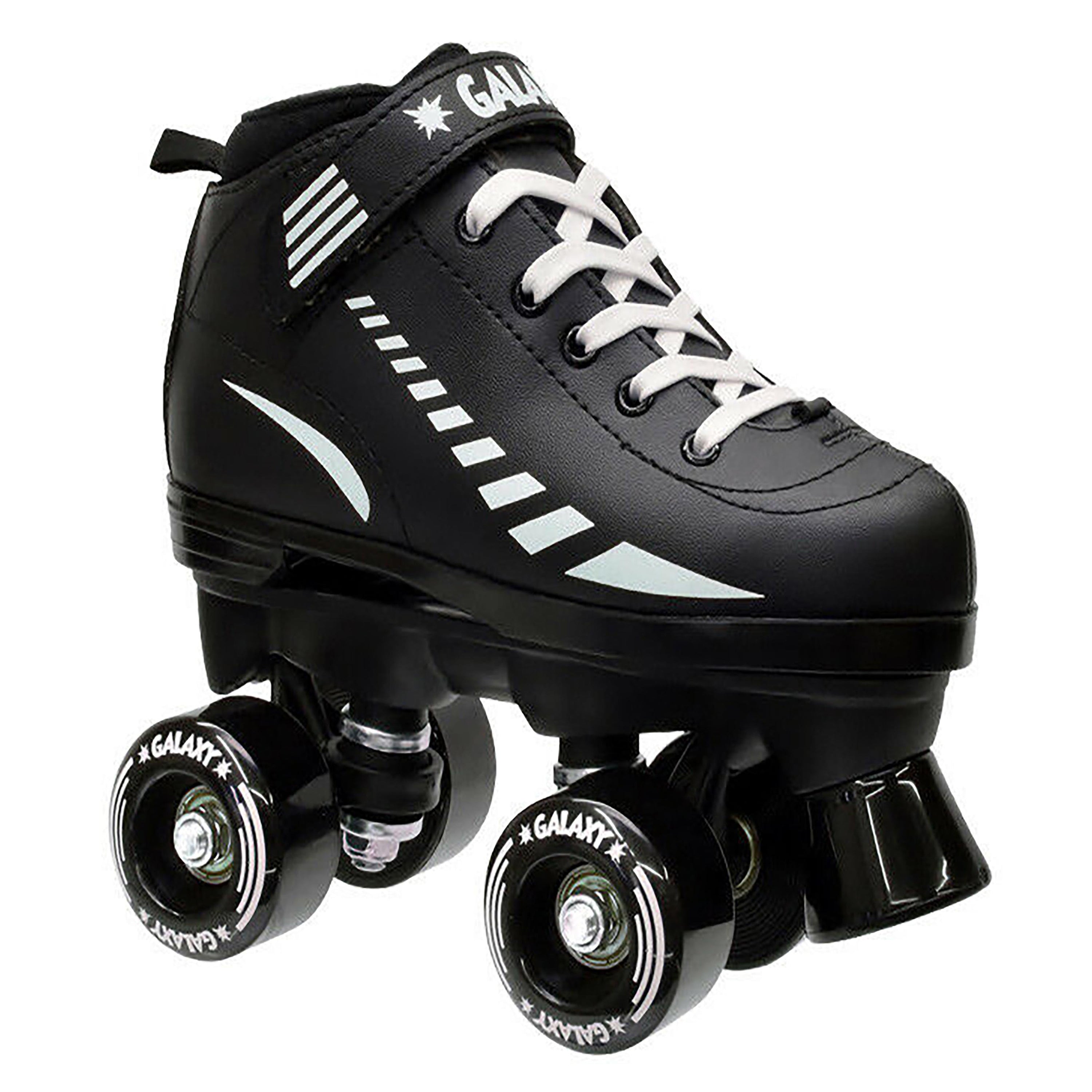 Epic Galaxy Elite Black Quad Roller Skates