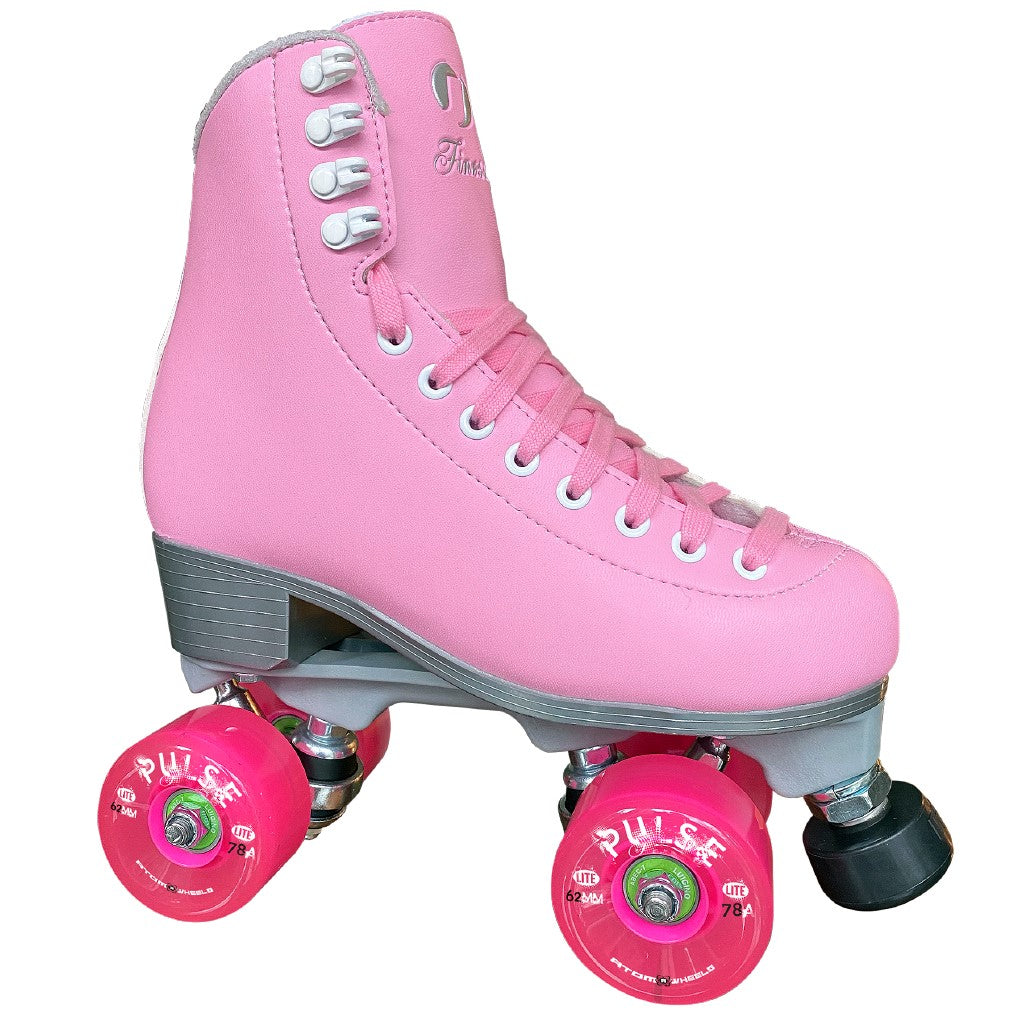 FINESSE NYLON WOMEN'S OUTDOOR PACKAGE Pink Boot w/ Pink Pulse Lite wheels