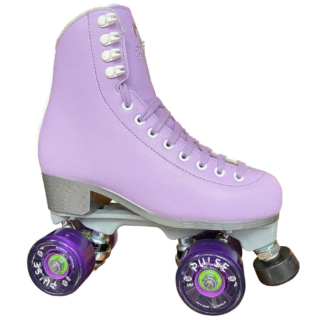 FINESSE NYLON WOMEN'S OUTDOOR PACKAGE Lilac Boot w/ Purple Pulse Lite wheels