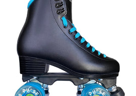FINESSE NYLON WOMEN'S OUTDOOR PACKAGE Black and Teal Boot w/ Blue Pulse Lite wheels