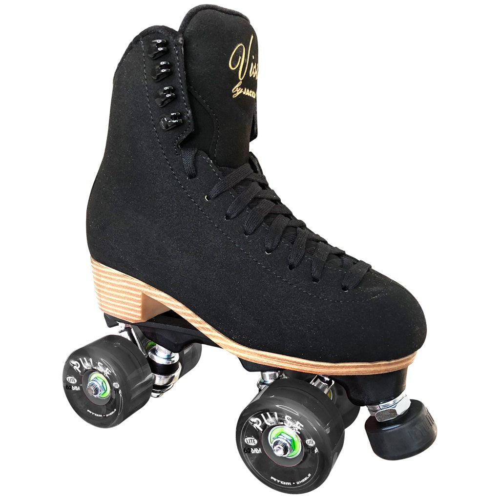 VISTA NYLON WOMEN'S OUTDOOR PACKAGE Black Boot w/ Black Pulse Lite Wheels