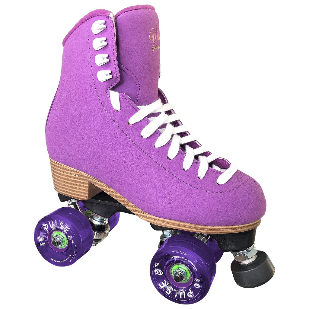 VISTA NYLON WOMEN'S OUTDOOR PACKAGE Purple Boot w/ Purple Pulse Lite Wheels