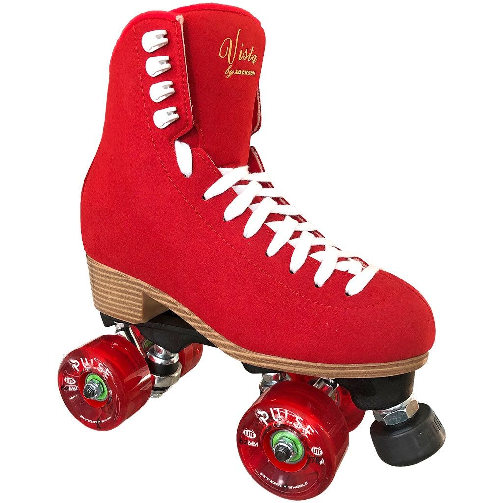 VISTA NYLON WOMEN'S OUTDOOR PACKAGE Red Boot w/ Red Pulse Lite Wheels