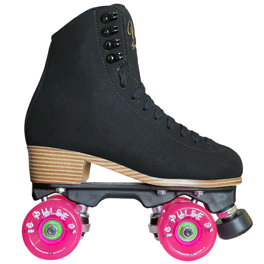 VISTA NYLON WOMEN'S OUTDOOR PACKAGE Black Boot w/ Pink Pulse Lite Wheels