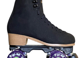 VISTA NYLON WOMEN'S OUTDOOR PACKAGE Black Boot w/ Purple Pulse Lite Wheels