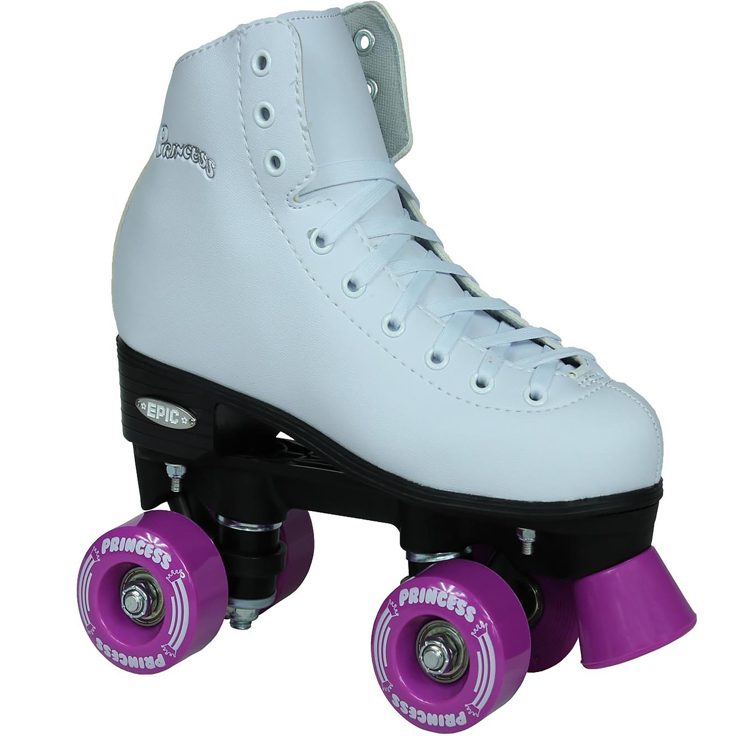 Epic Purple Princess Quad Roller Skates