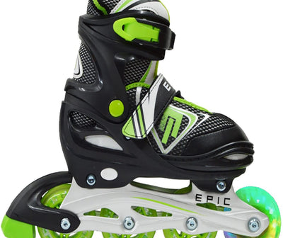 Epic Rage Adjustable Inline Skates