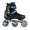 Epic Storm Adjustable 90mm 3-Wheel Bright LED Light Up Inline Speed Skates