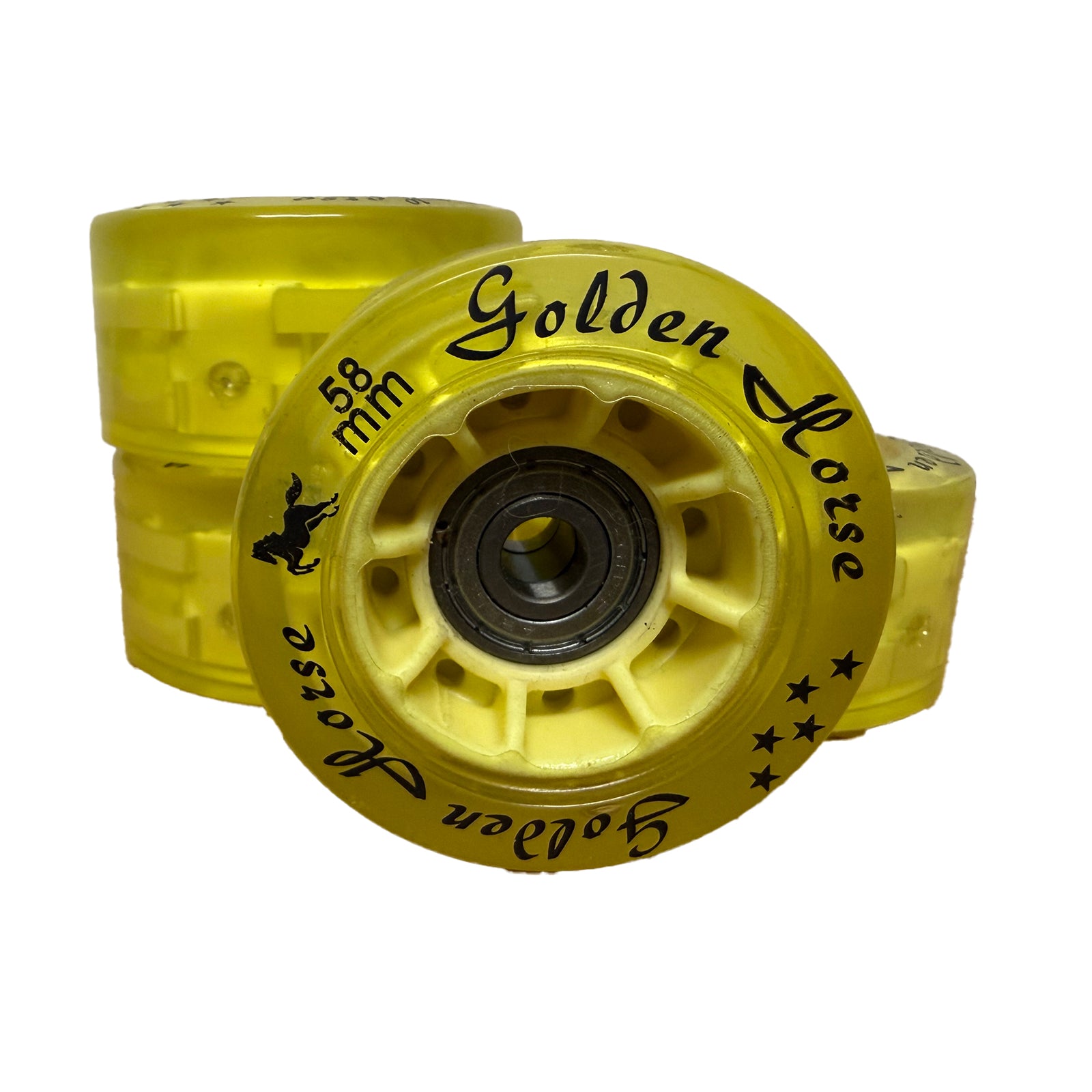 Golden Horse Light up wheels- 8PK