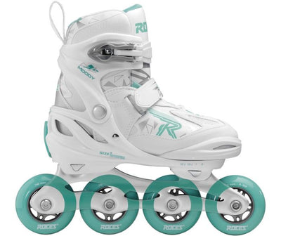 Roces Moody Girl Inlines White & Aqua