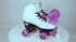 Epic Purple Princess Quad Roller Skates