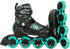 Roces Moody Girl Inlines Black & Aqua