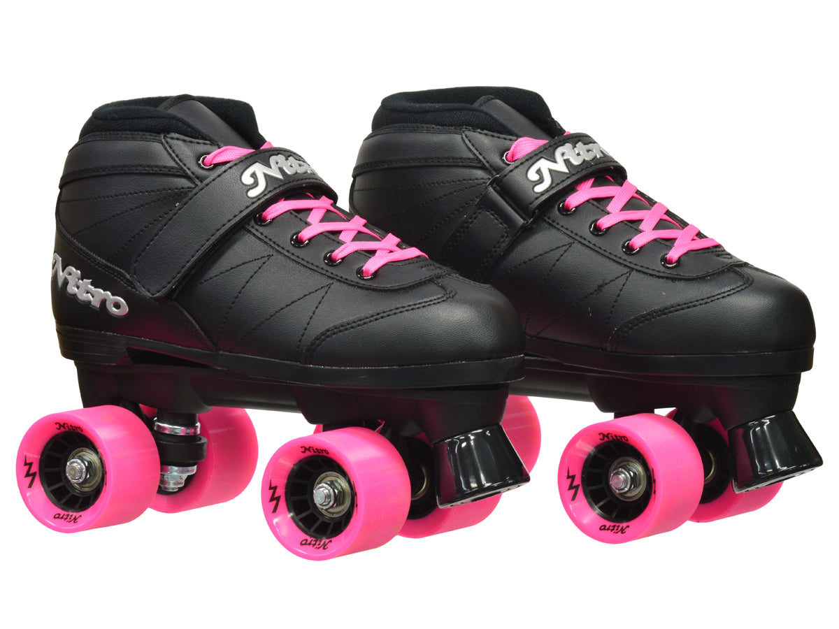 Epic Super Nitro Pink Speed Skates Package