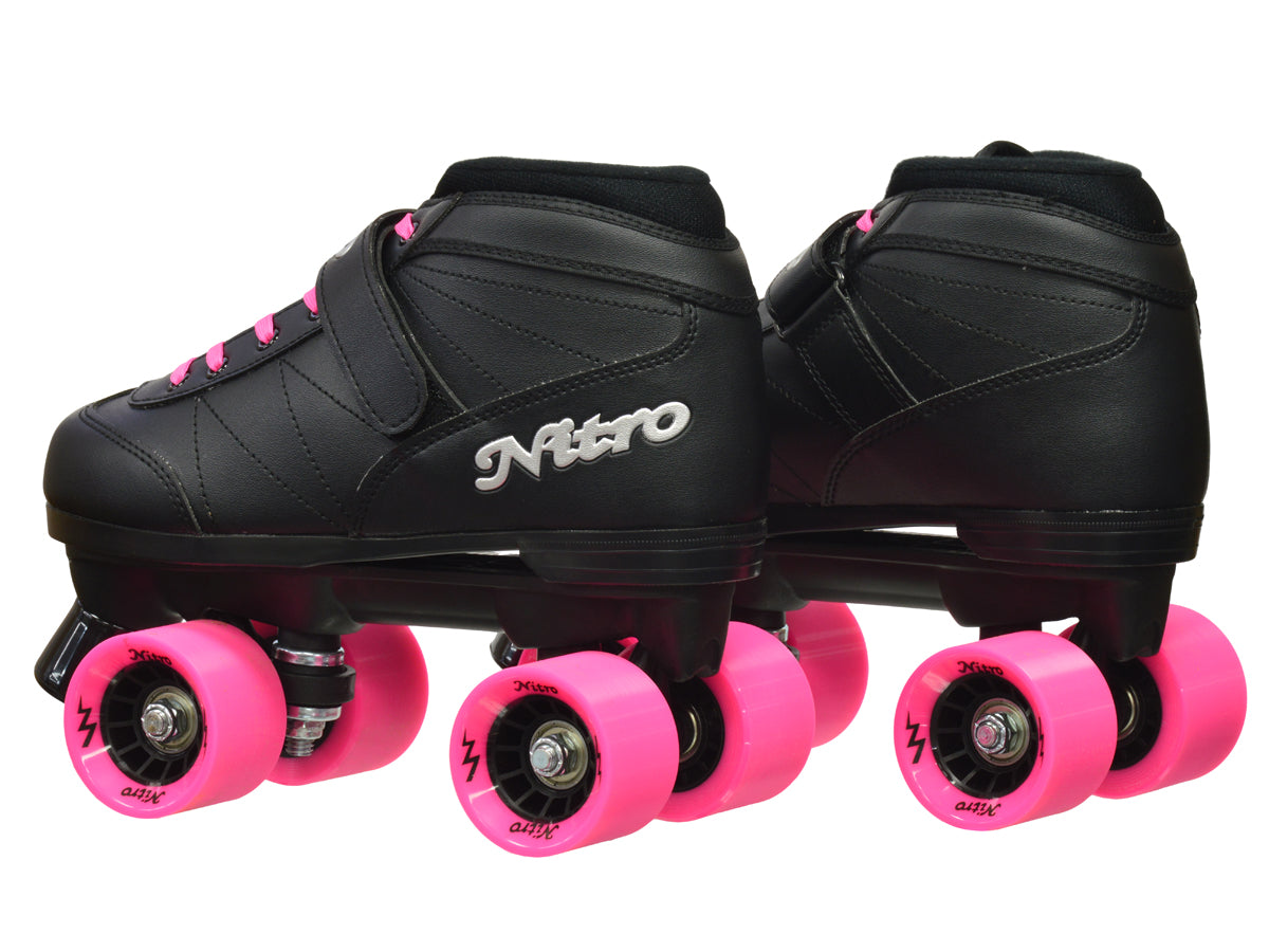 Epic Super Nitro Pink Speed Skates Package