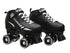 Epic Galaxy Elite Black Quad Roller Skates Package