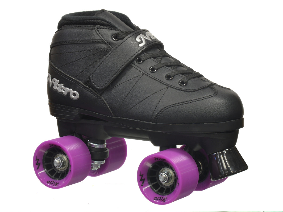 Epic Super Nitro Purple Speed Skates Package