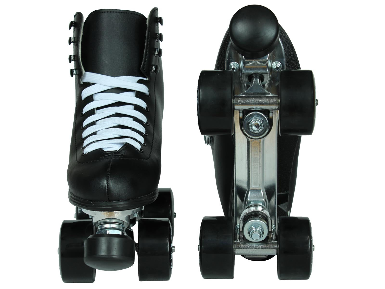 Epic Classic Black Quad Roller Skates Package