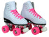 Epic Classic White & Pink Roller Skates Package