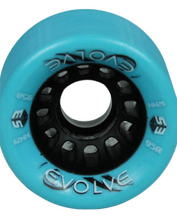 Epic Evolve Blue Quad Speed Skate Wheels