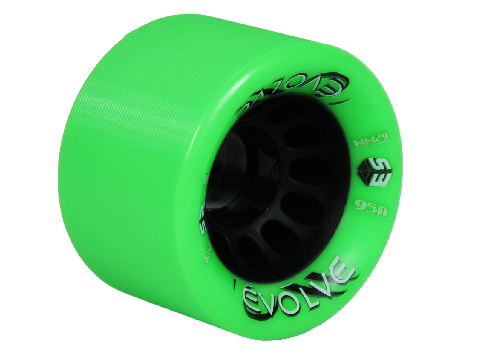 Epic Evolve Green Quad Speed Skate Wheels