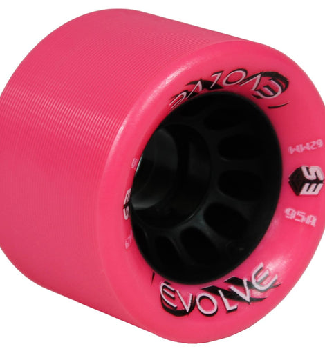 Epic Evolve Pink Quad Speed Skate Wheels