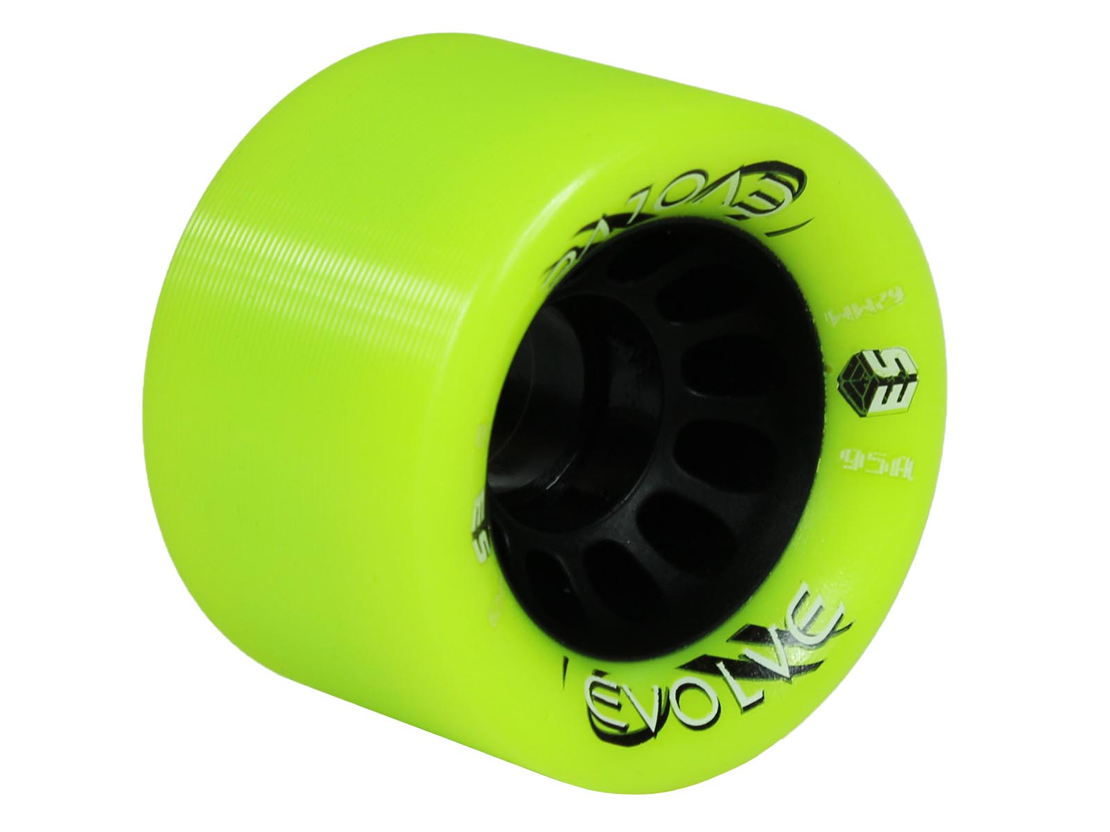 Epic Evolve Yellow Quad Speed Skate Wheels