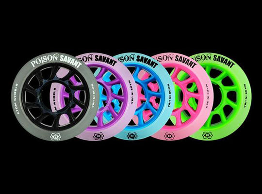 Atom Poison Savant Quad Speed Skate Wheels