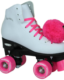 Epic Pink Princess Quad Roller Skates Package