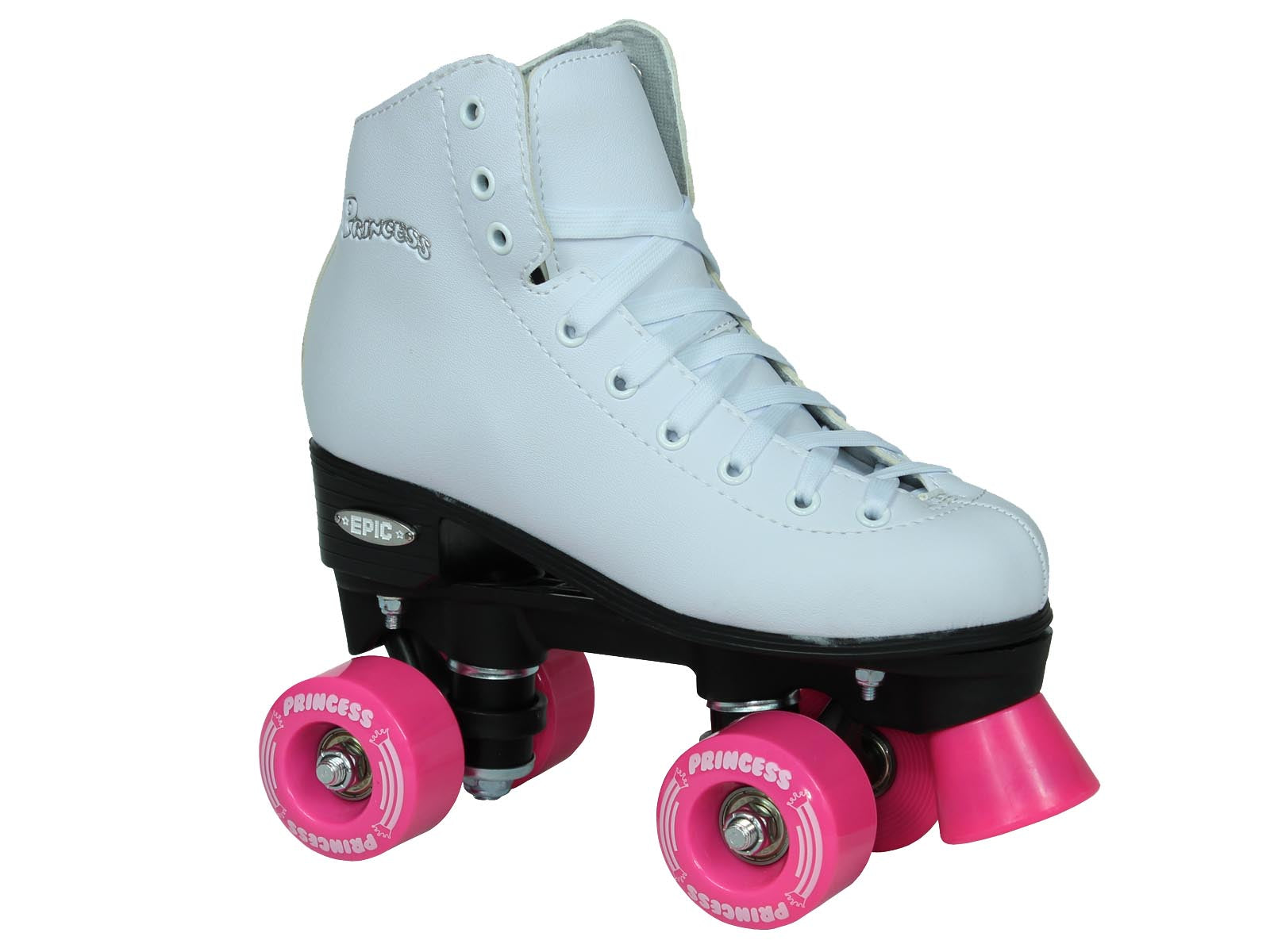 Epic Pink Princess Quad Roller Skates Package